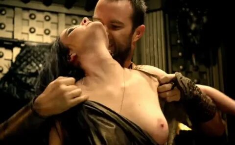 Страстный секс Евы Грин в фильме 300 спартанцев: Расцвет империи.