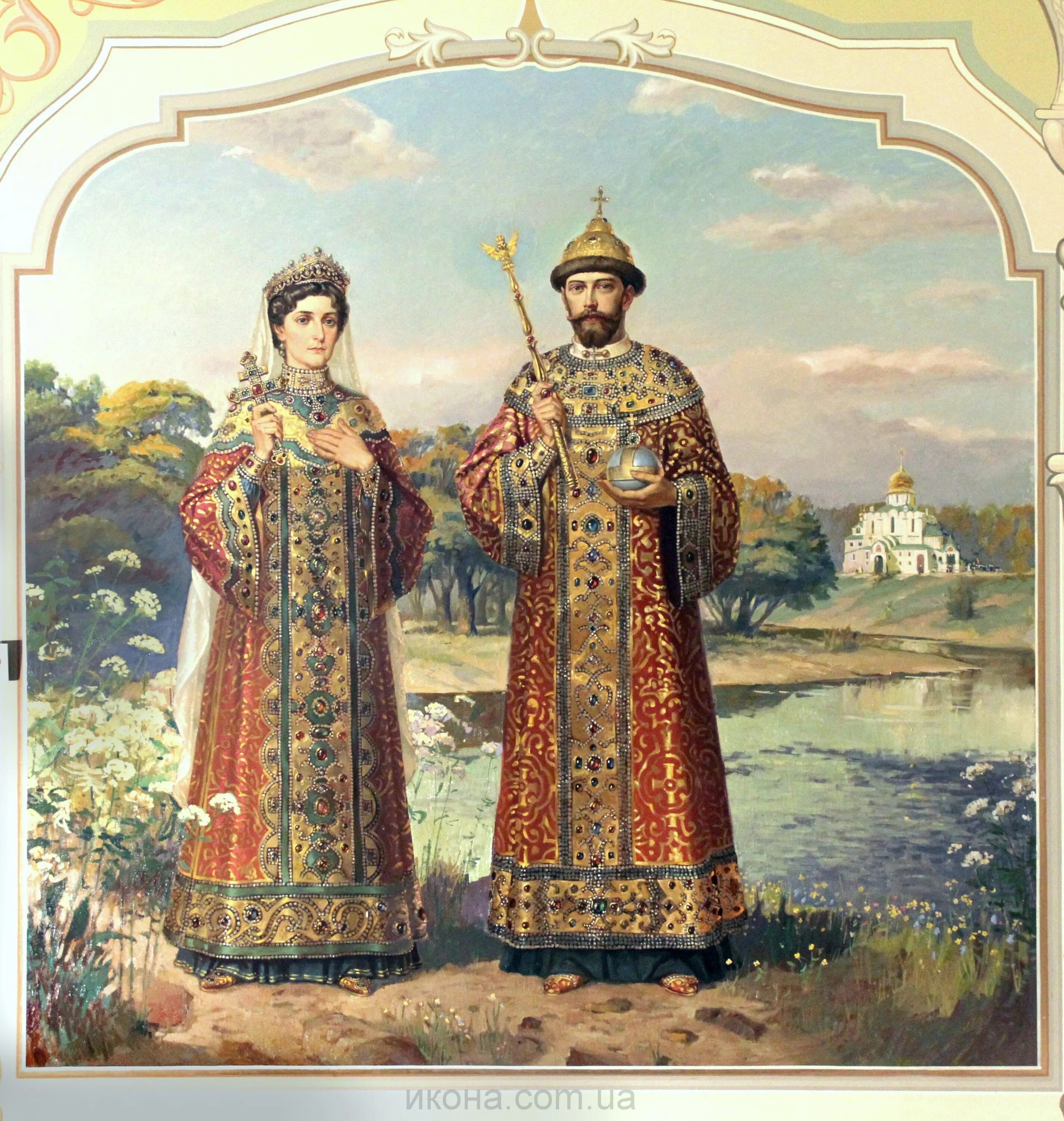 Одежда царя и его семьи 17 века. Одежда русских царей. русская царская одежда. наряды русских царей.