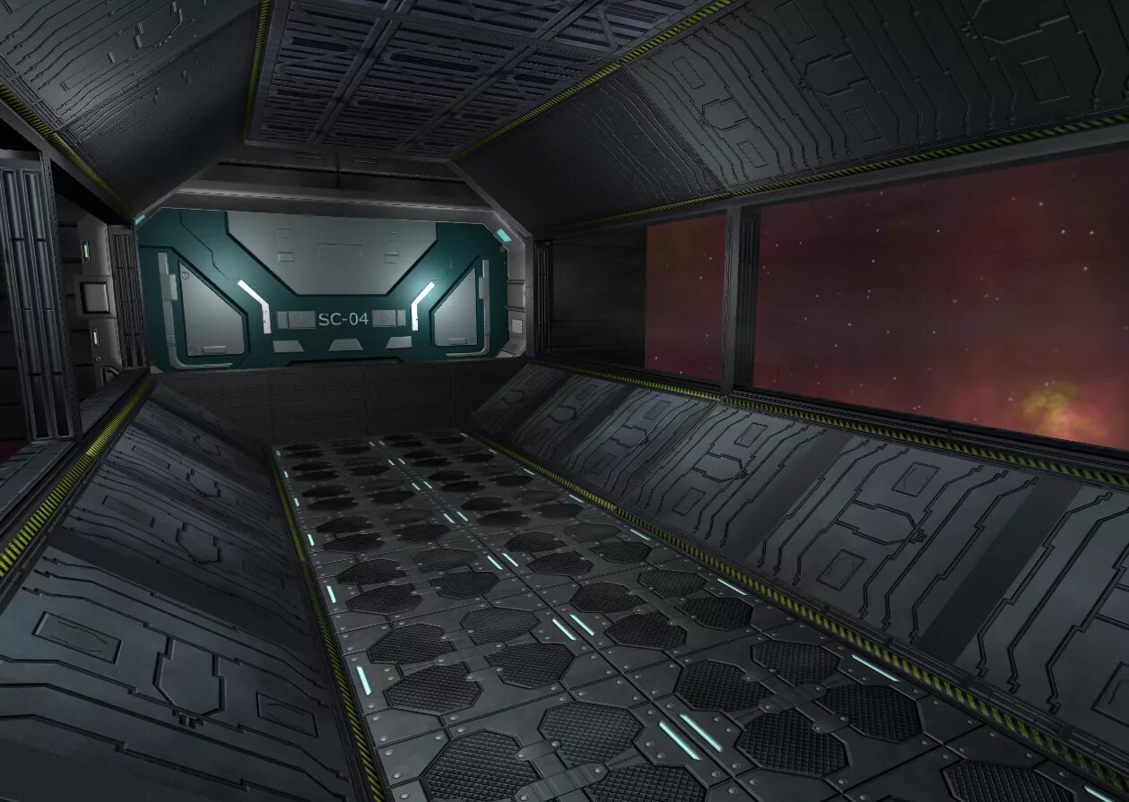 Игра Space Escape. Интерьер космической станции. Игровая Космическая станция. Космический корабль внутри.