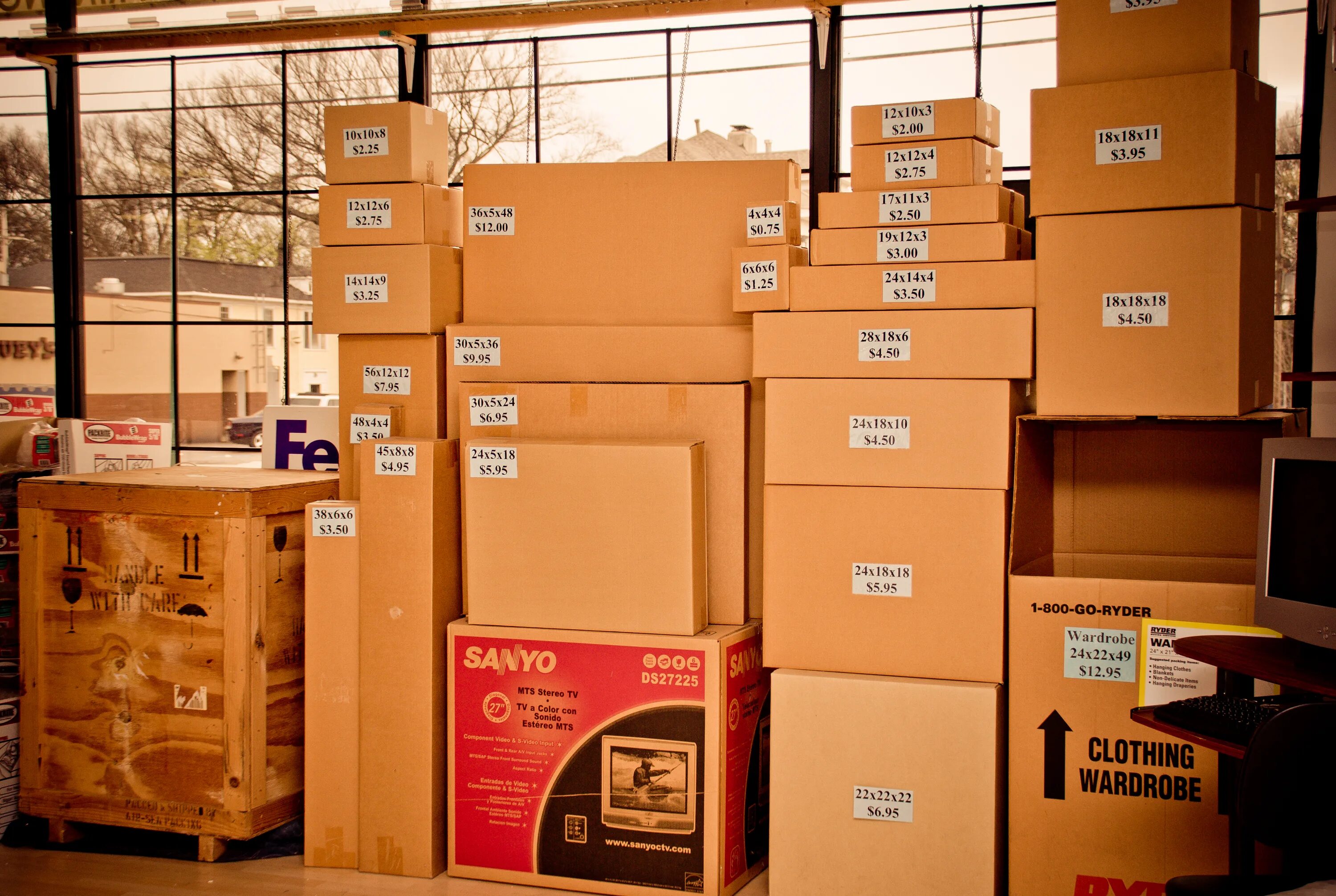 Track shipping package