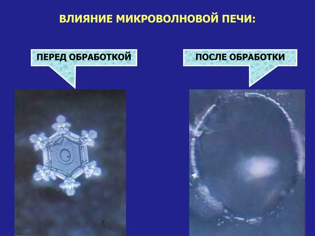 Масару Эмото Кристаллы микроволновая. Структура воды после микроволновки. Молекула воды после микроволновки. Структура воды под микроскопом.
