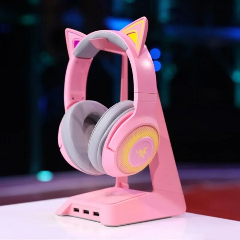 Игровые наушники Razer Kraken Kitty Edition. Razer Kraken BT Kitty. Наушники Razer Kraken Kitty. Наушники Razer Kraken BT. Razer kitty quartz