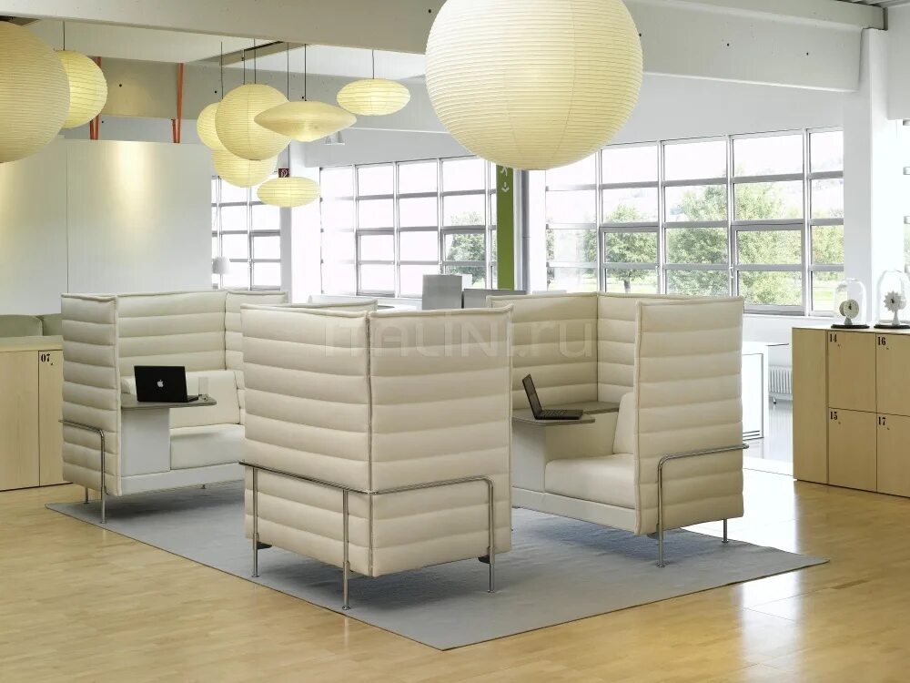 Диваны для торгового зала. Vitra Alcove. Диван Vitra Alcove Sofa. Vitra Alcove Highback. Кресло Cosmo Executive ch16029.