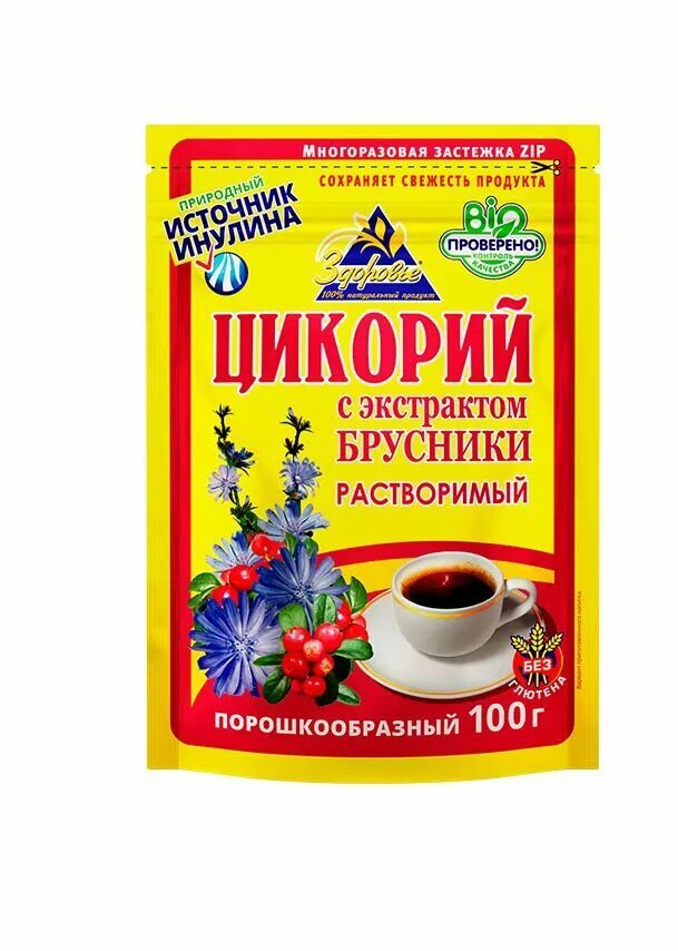 Сколько инулина должно быть в цикории