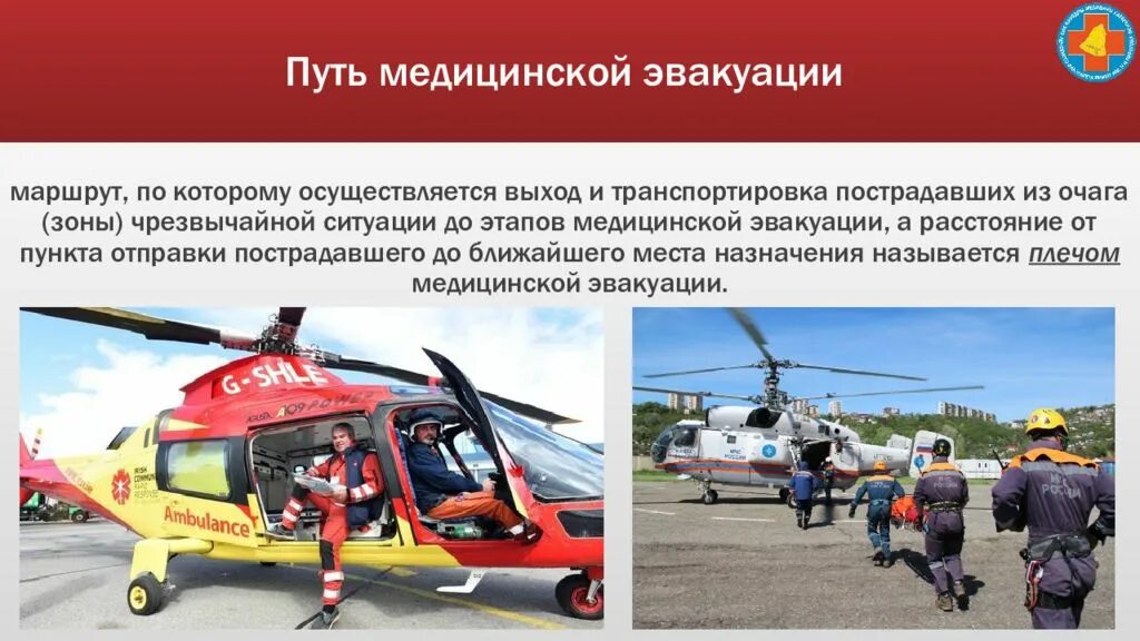 Сортировка и транспортировка пораженных в системе лэо