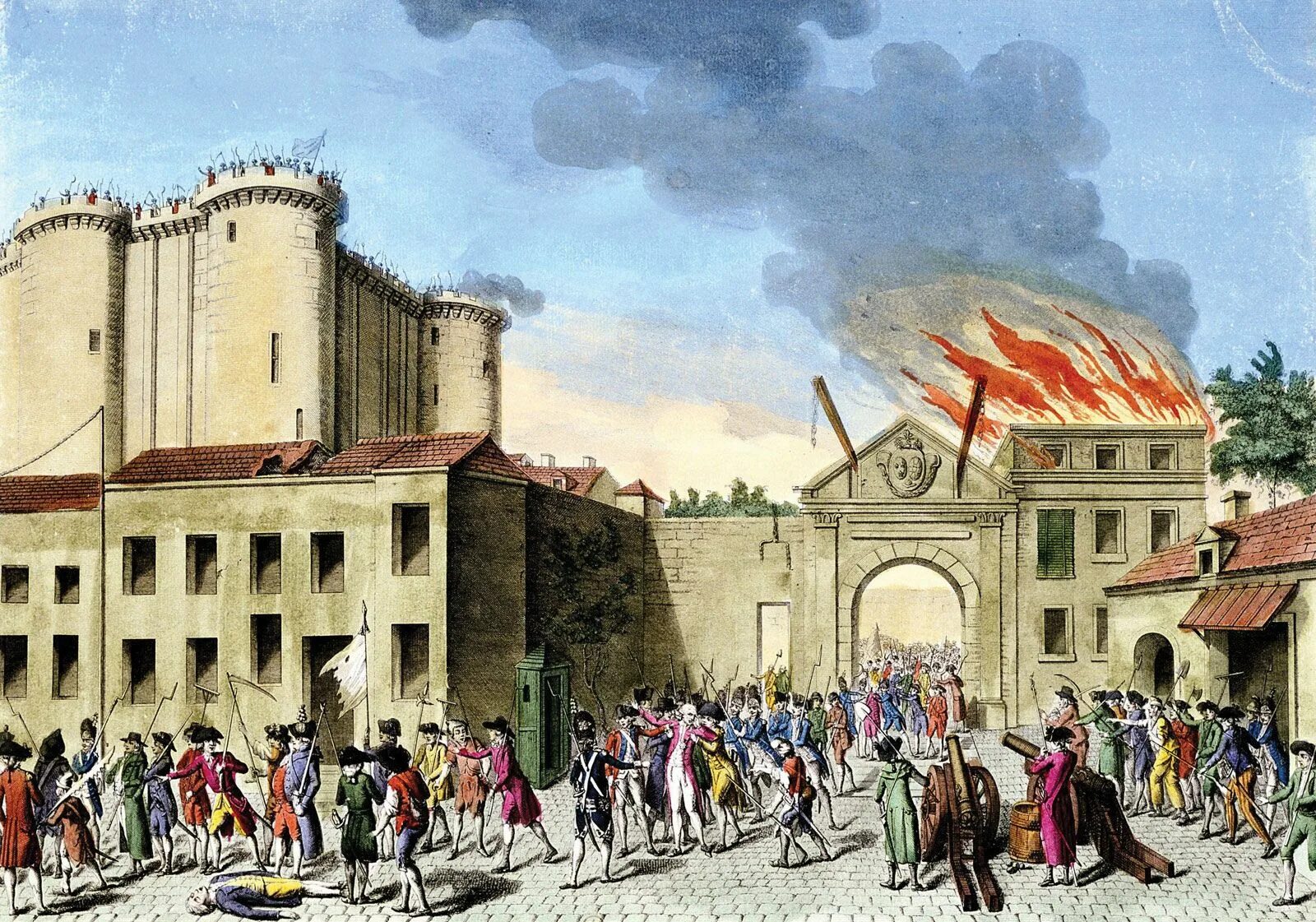 Урок великая французская. Французская революция 1789 штурм Бастилии. Штурм Бастилии 14 июля 1789 года. Великая французская революция Бастилия. Штурм Бастилии во Франции.