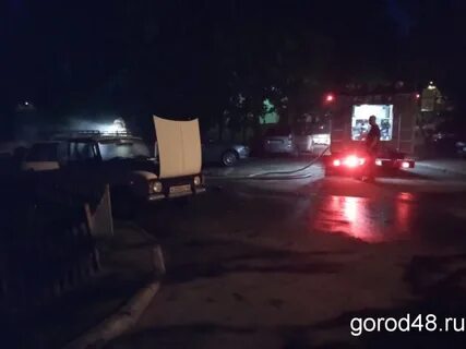 Липецк ночью 9 августа