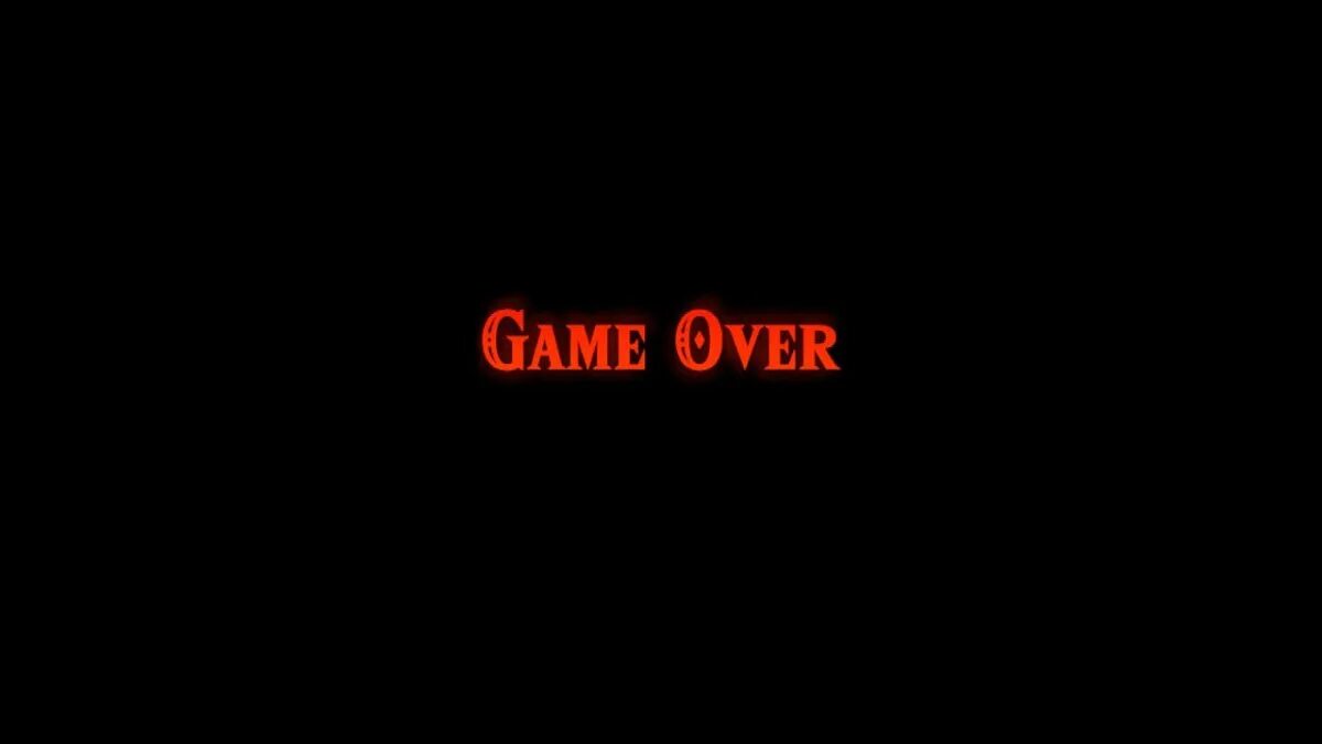 Надпись game over. Надпись гейм овер на черном фоне. Надписи на черном фоне. Конец игры. Надпись на экране 7