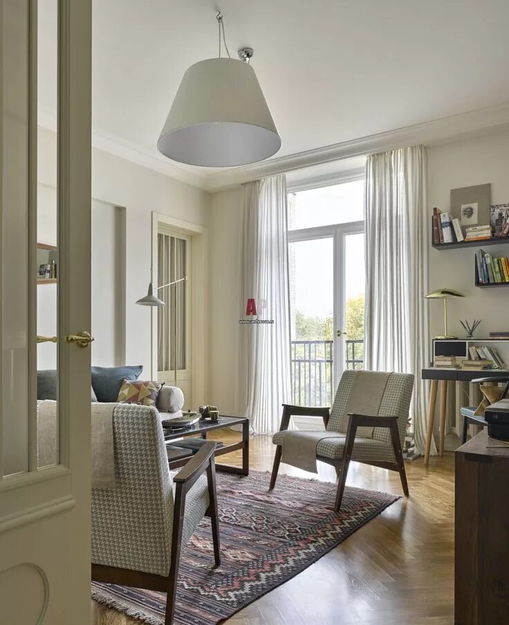 Винтажный интерьер в Москве (фото 3) House interior, Retro apartment, Interior a