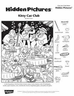 5 Best Easy Printable Hidden Pictures Highlights In 2021.