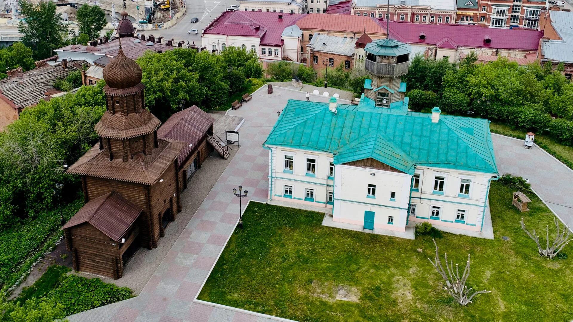 Ооо города томска. Воскресенская гора Томск. Музей истории Томска Томск Воскресенская гора. Томск крепость на Воскресенской горе. Воскресенская гора Томск исторические.