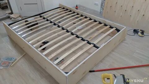 Как собрать кровать ортопедическое основание