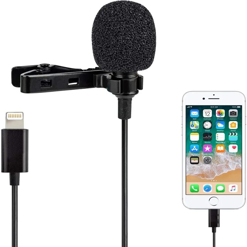 Сколько микрофонов iphone. Микрофон lavalier microphone. микрофон петличка для айфона. беспроводной микрофон петличка для iphone. профессиональный микрофон петличный lightning.