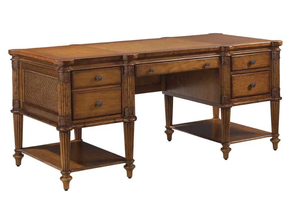 Письменный стол консольного типа. Мебель в колониальном стиле. Writing table. Those desks. Those desks.