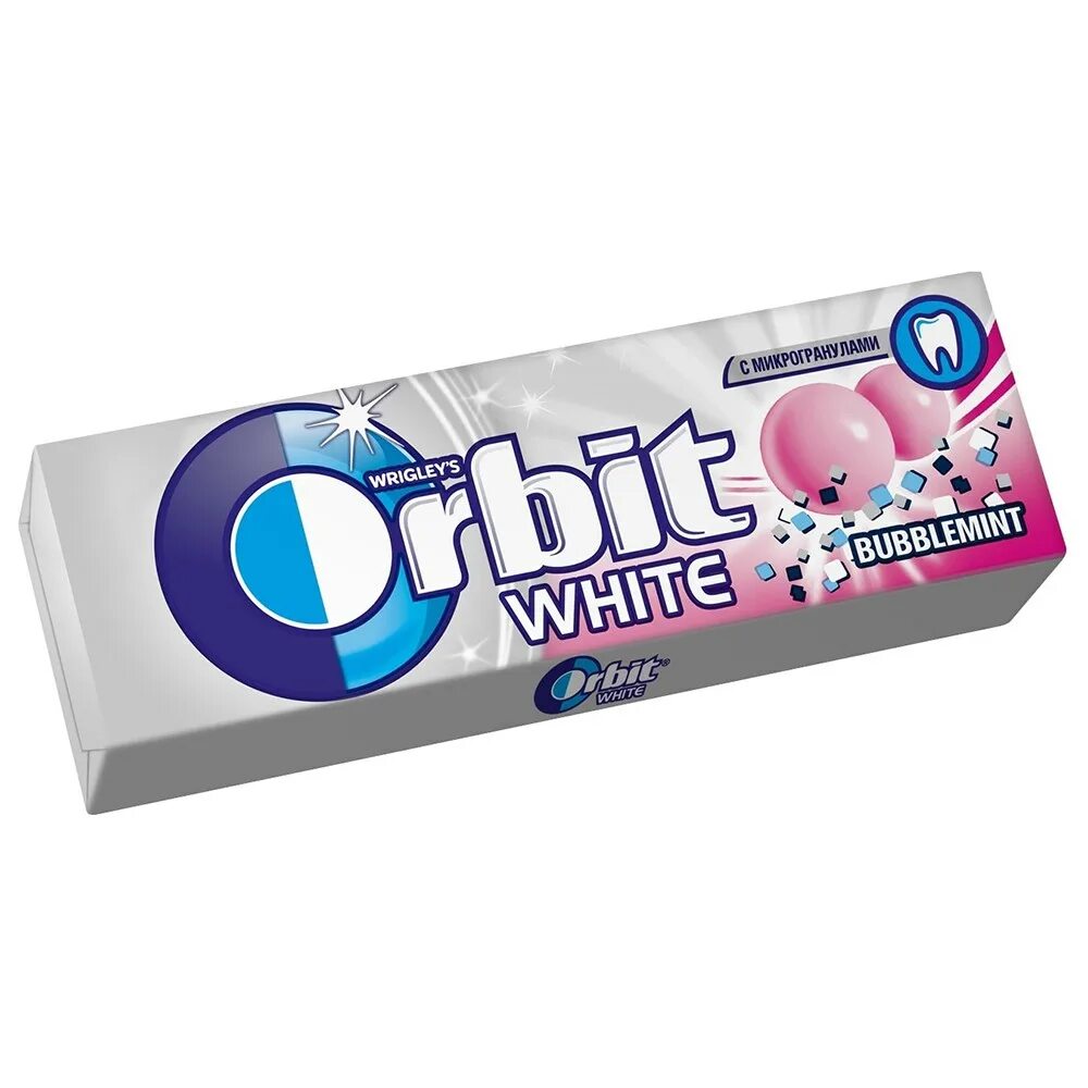 Жевательная резинка Orbit White Bubblemint, 13,6г. Жевательная резинка Orbit Вайт 13,6 освежающая мята. Жевательная резинка Orbit XXL White Bubblemint 20,4г. Орбит White нежная мята 13.6г. Дж орбит