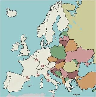 East europe map
