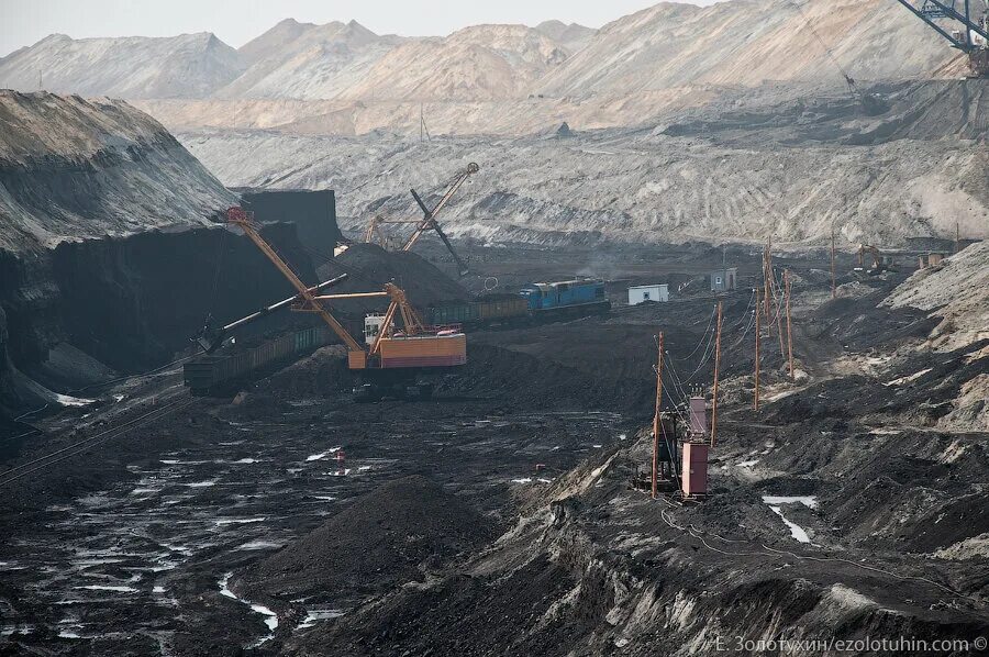 Бассейны угольной добычи