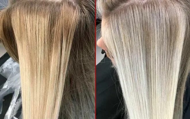 волосы после аир тач. эйр тач на отросшие корни. техника аир тач. техника окрашивания волос эйр тач. Air touch волосы до и после.