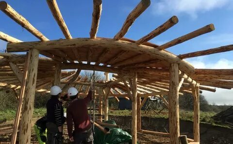 Wood built