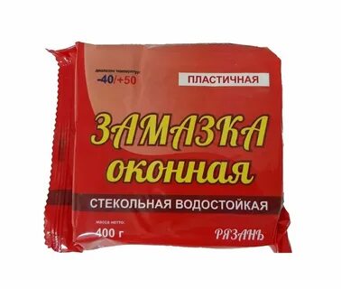 Замазка для окон белая