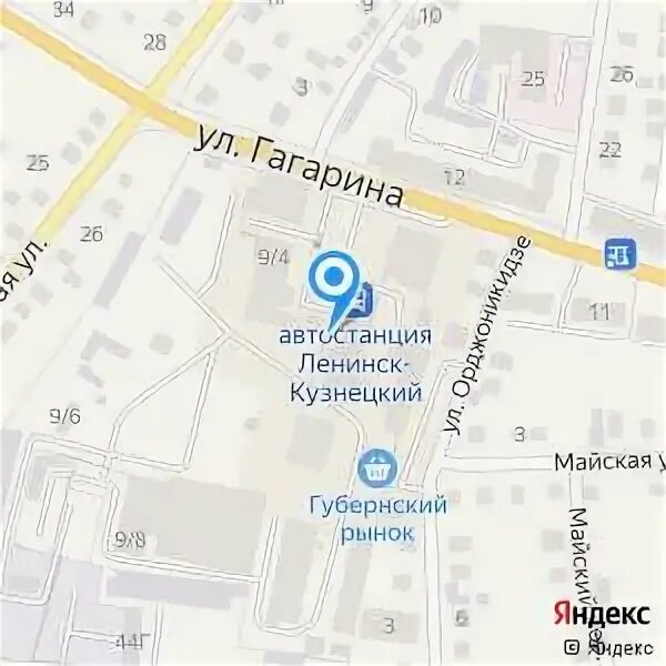 Карта магазина ленинский