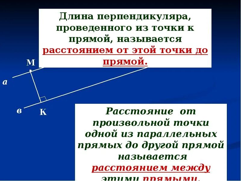 Расстояние между параллельными прямыми 7 класс геометрия. Расстояние от точки до прямой. Расстояние от точки до прямо. Расстояние от точки до прямой это перпендикуляр. Расстояние от точки до прямой это длина перпендикуляра.