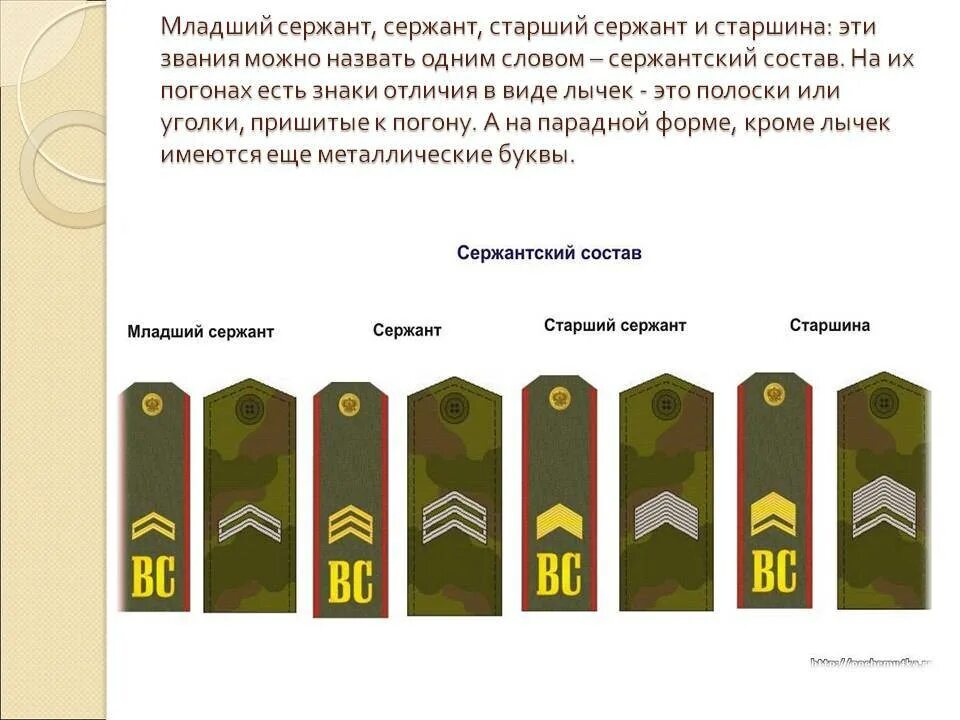 Погоны и звания в армии России сержант. Старший сержант погоны в армии. Погоны сержанта и старшего сержанта. Лычки на погоны старшего сержанта. Младший сержант состав