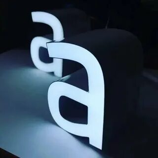 Изготовление световых буквы