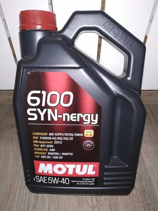 Моторное масло motul 6100