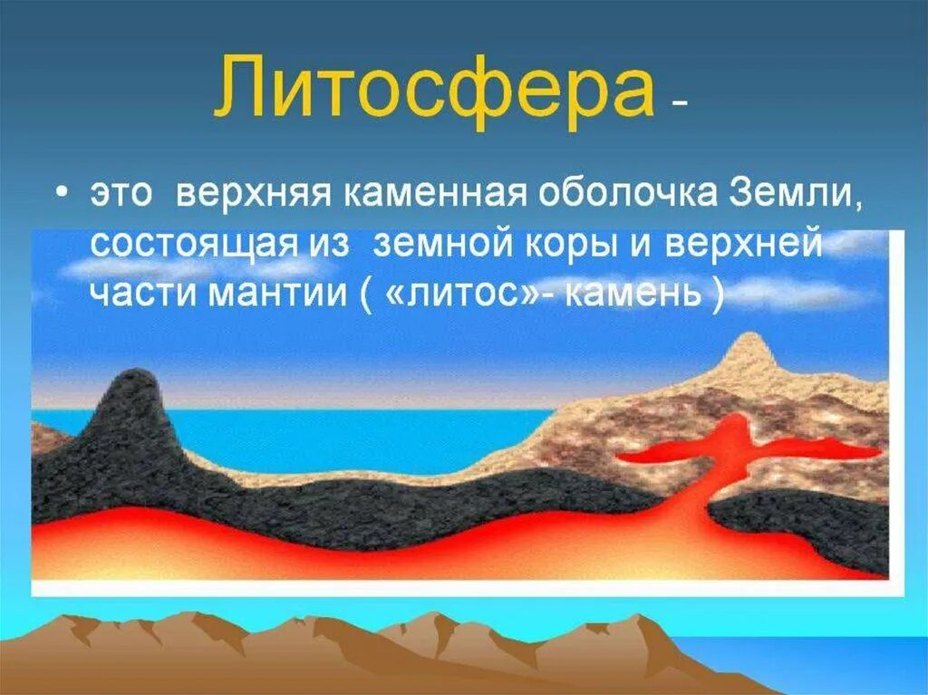 Движение земной коры мантия. Строение земной литосферы.