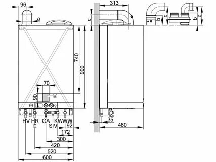 Котел viessmann vitopend 100 подключение