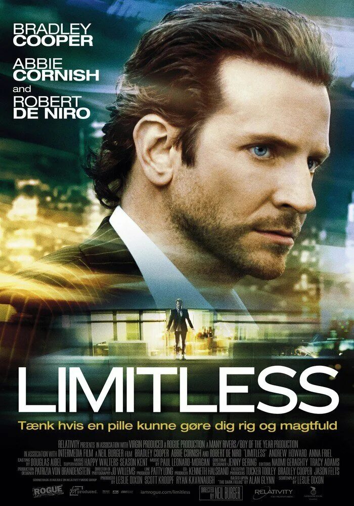 Limit less. Эдди Морра области тьмы. Области тьмы Limitless 2011 Постер. Брэдли Купер области тьмы.