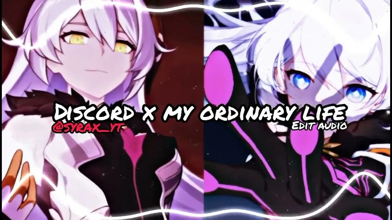 Discord edited. Discord x my ordinary life. discord x my ordinary life 「the living tombstone」  audio edit. my ordinary life x i got no time x discord.