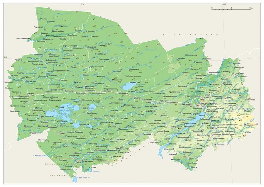 Физическая карта НСО Новосибирской области. Карта Новосибирской области вектор. Новосибирск на карте Новосибирской области. Карта районов НСО Новосибирской области.