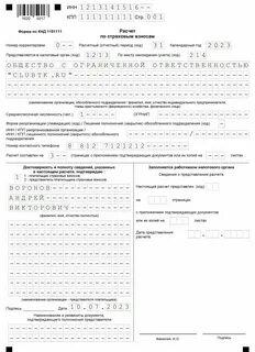 Страховые взносы в декларации по прибыли