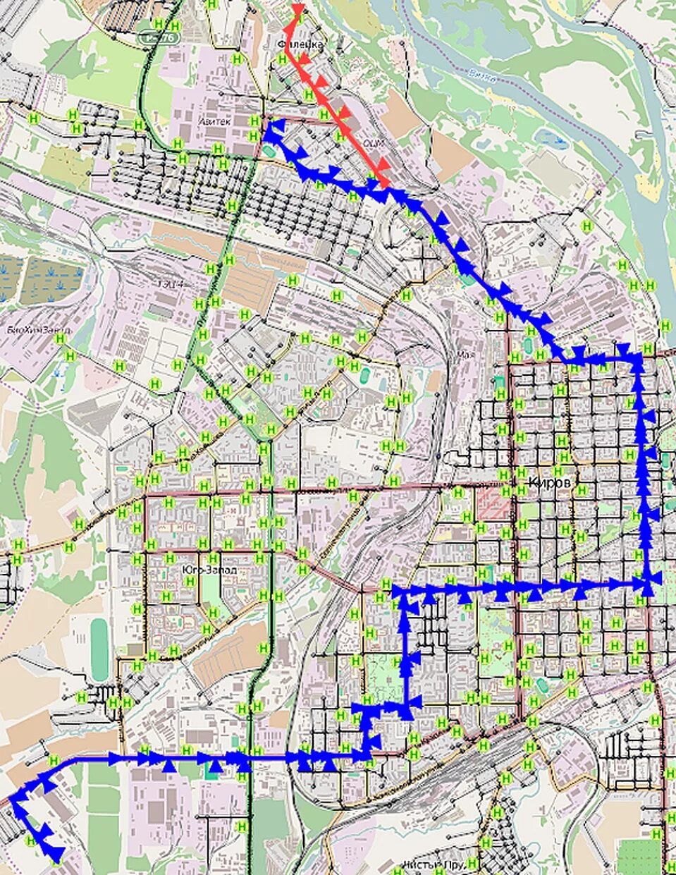 Киров доехать на транспорте. 51 Автобус Киров. Маршруты автобусов Киров. Схема движения автобусов Киров. Г.Киров маршрут автобуса 51.