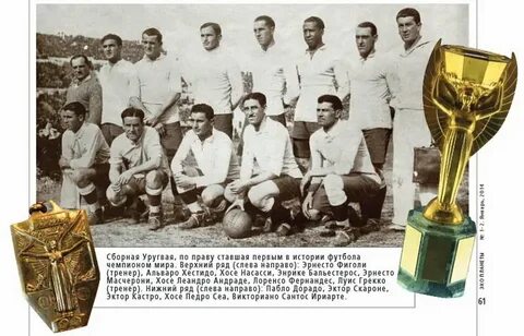 Сколько раз становилась чемпионом сборная команда уругвая