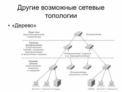 Виды соединений компьютерных сетей