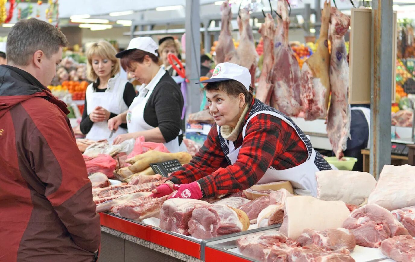 Покупать мясо на рынке. Покупать мясо на рынке
