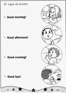 In the morning afternoon evening