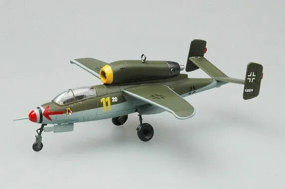 2 3 1 162. He-162 172. моделист he-162. хенкель 162 модель 172. he 162a-2 heinkel, volksjäger - dragon 5001 172.