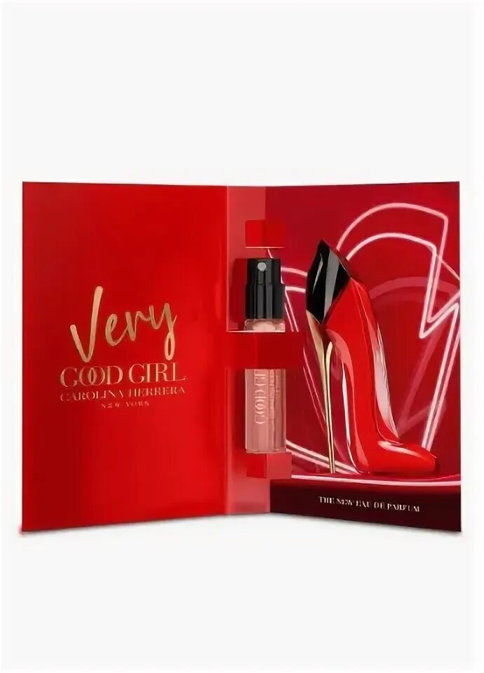 Edp пробник. Пробник 1.5 мл. very good girl пробник. carolina herrera very good girl.