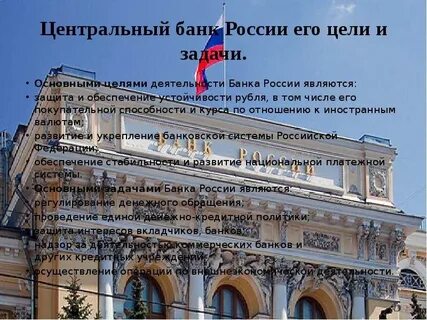 Цели центрального банка