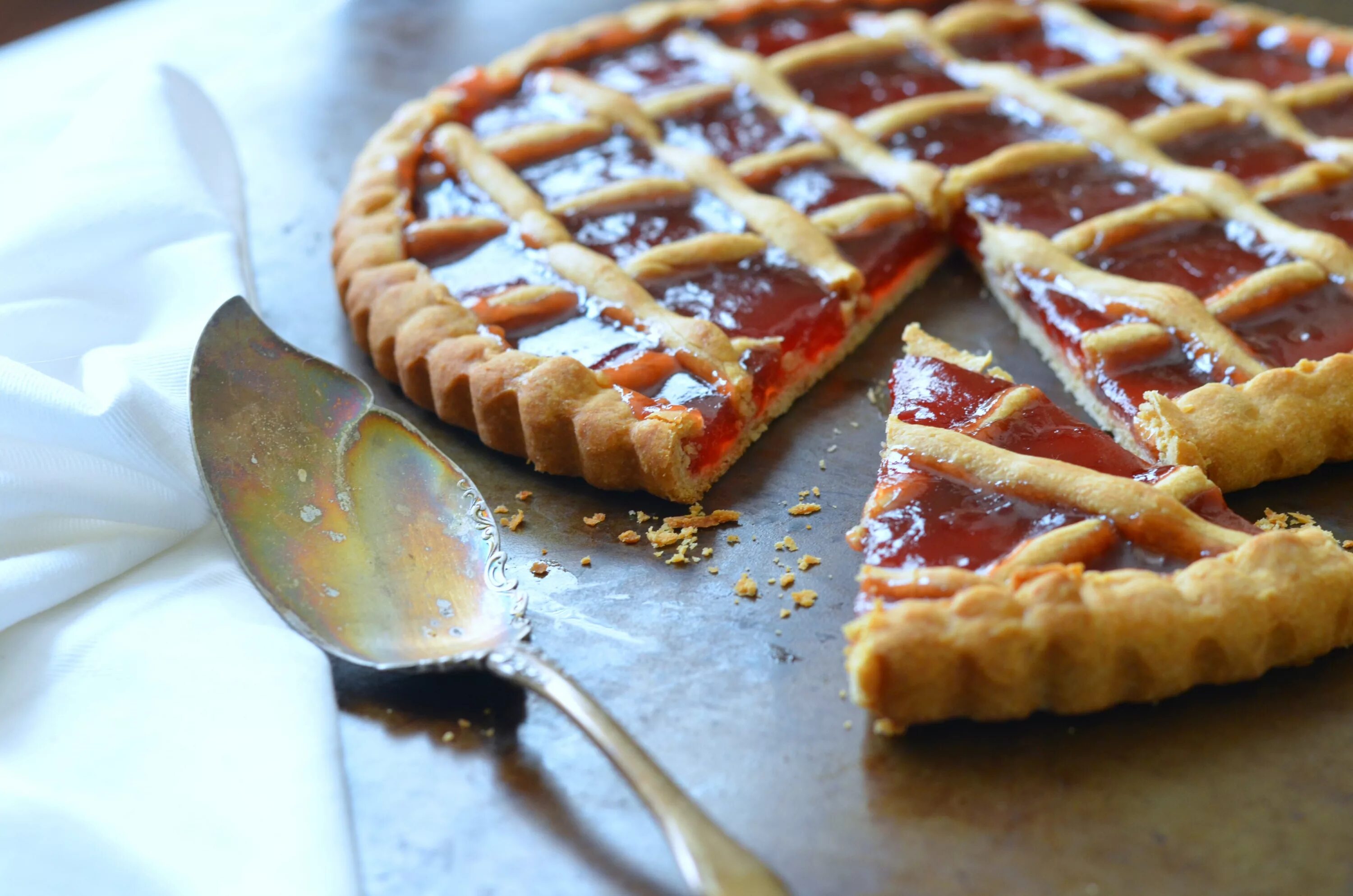 Ginger Blueberry Pie Ricetta