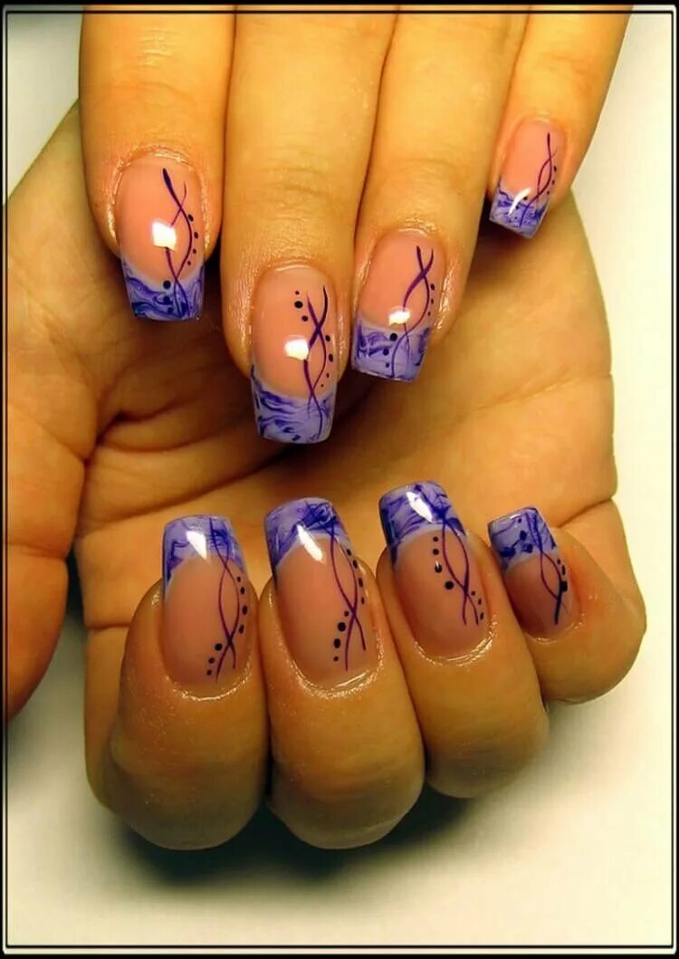 френч с цветочками. яркий френч на лето. френч с цветным рисунком. французский маникюр цветной. ногти цветные с рисунком.