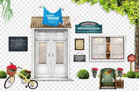 The house was the shop