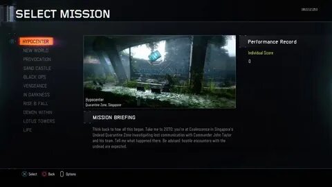 Black ops настройки