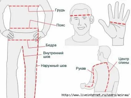 Как правильно снимать мужские мерки