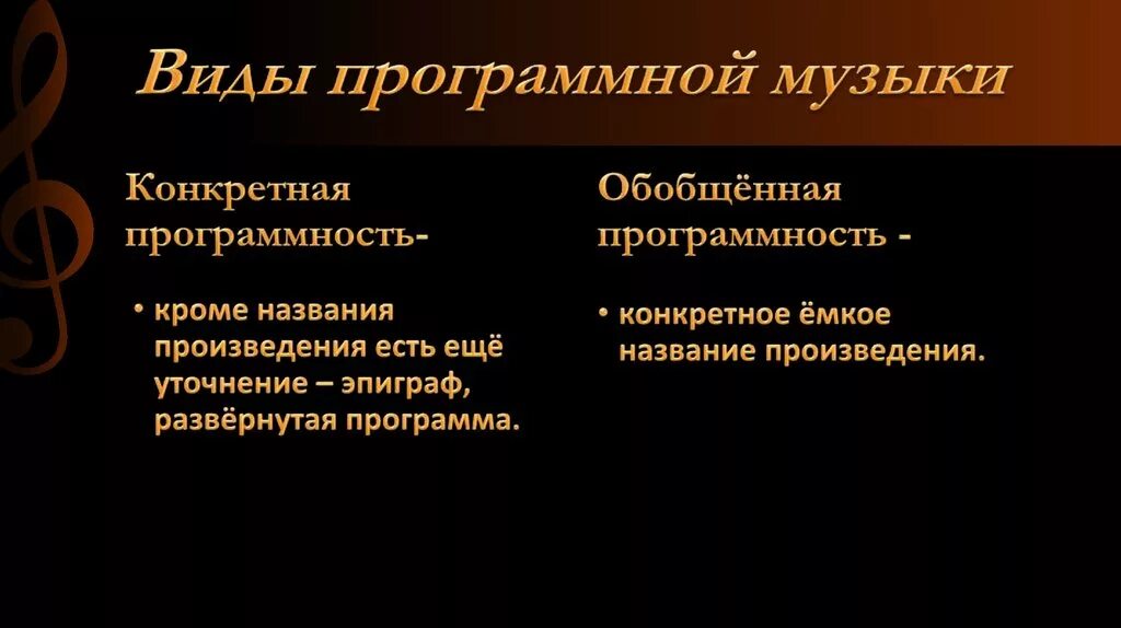 Программной симфонической музыки. Программные музыкальные произведения. Что такое обобщенная программа в Музыке. Виды программной музыки. Что такое программа в программной Музыке.