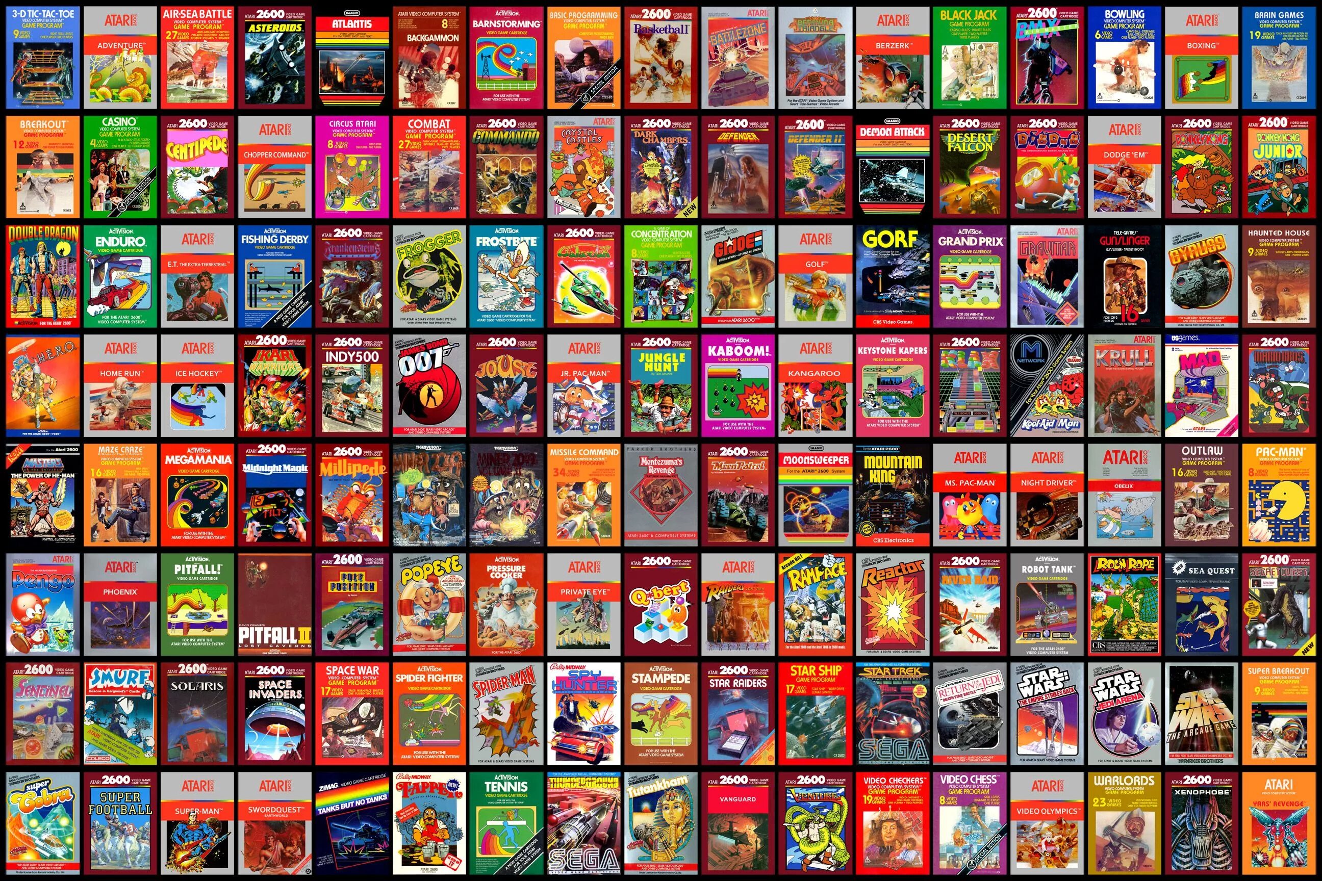 Video games list. Атари 2600 игры. Старые компьютерные игры для детей. Популярные компьютерные игры для детей. Ретро игры.
